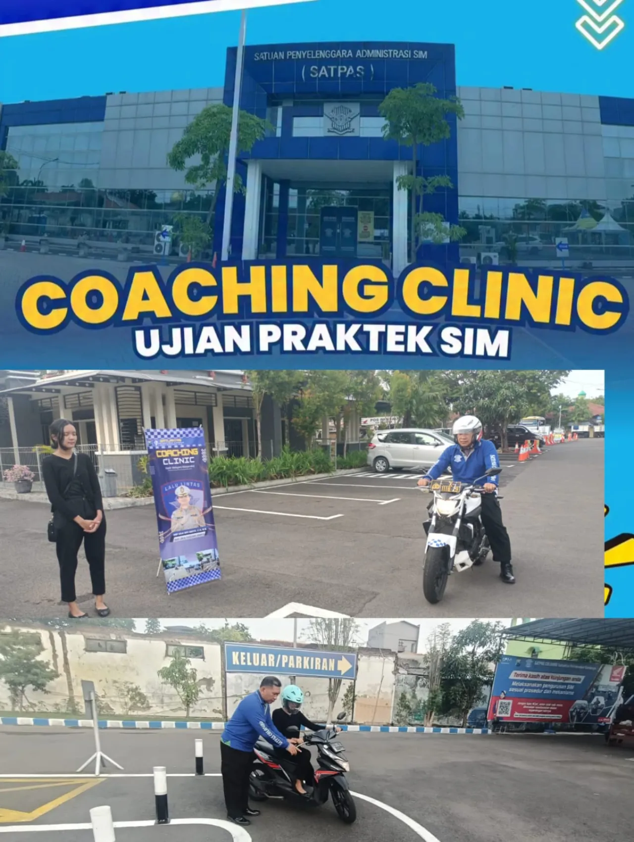 Bersama Program Coaching clinic SIM, Satpas Colombo Patut Diapresiasi Dalam Pelayanan Publik