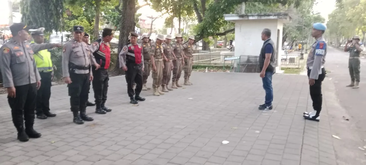 Setiap Minggu Sore, Polsek Dentim Bersama Inkait Gelar Patroli Gabungan Jaga Keamanan Kawasan Bajra Sandhi