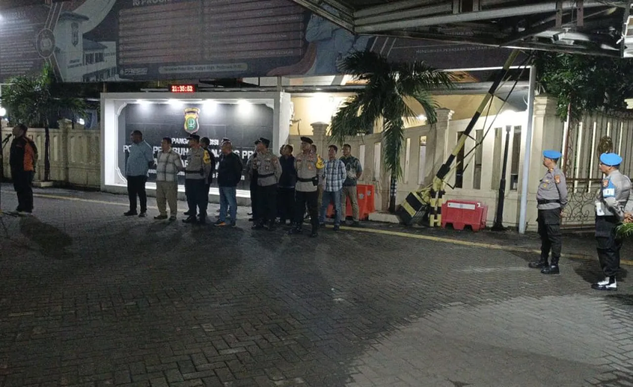 Patroli Kegiatan Rutin Yang Ditingkatkan dalam Rangka Jaga Jakarta, Jamin Kamtibmas Aman ”