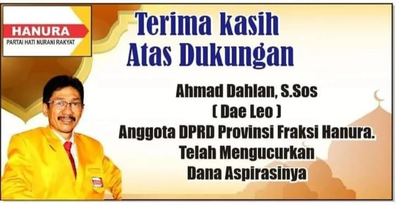 Anggota DPRD NTB Ahmad Dahlan Salurkan Bantuan Dana Aspirasi Untuk Pembangunan Masjid dan Irigasi Desa Palama