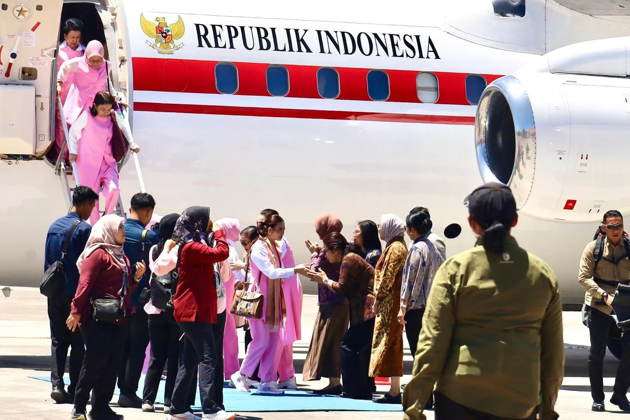 Ketua Bhayangkari Bali Sambut Hangat Kunjungan Ibu Wakil Presiden RI Selvi Gibran Rakabuming