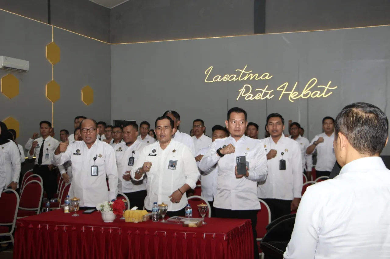 Hangat dan Meriah, Lapas I Madiun Gelar Syukuran Hari Bakti Kemenimipas ke-1
