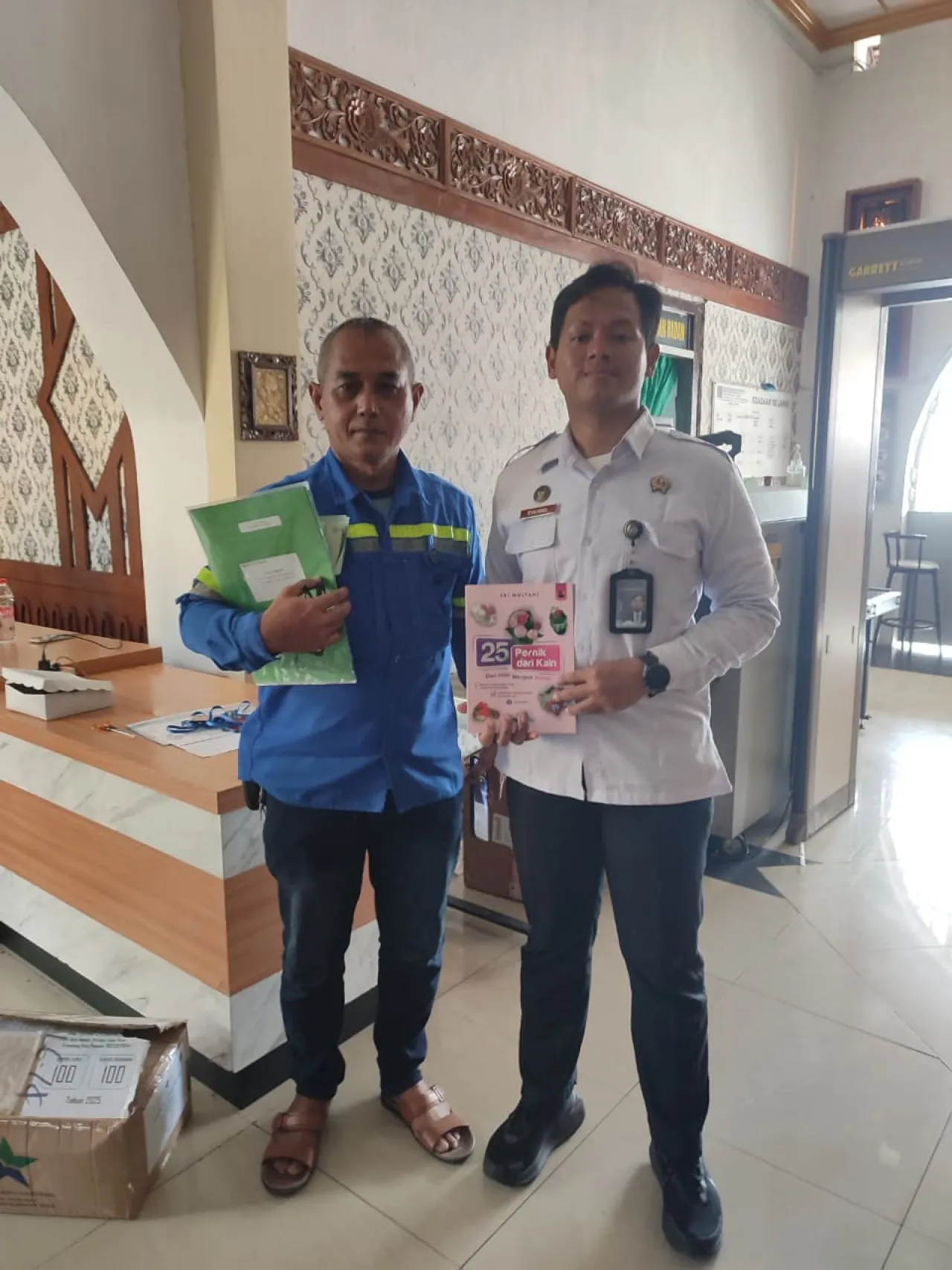 Dukung Literasi WBP, Lapas I Madiun Dapat Bantuan Buku dari Perpustakaan Nasional