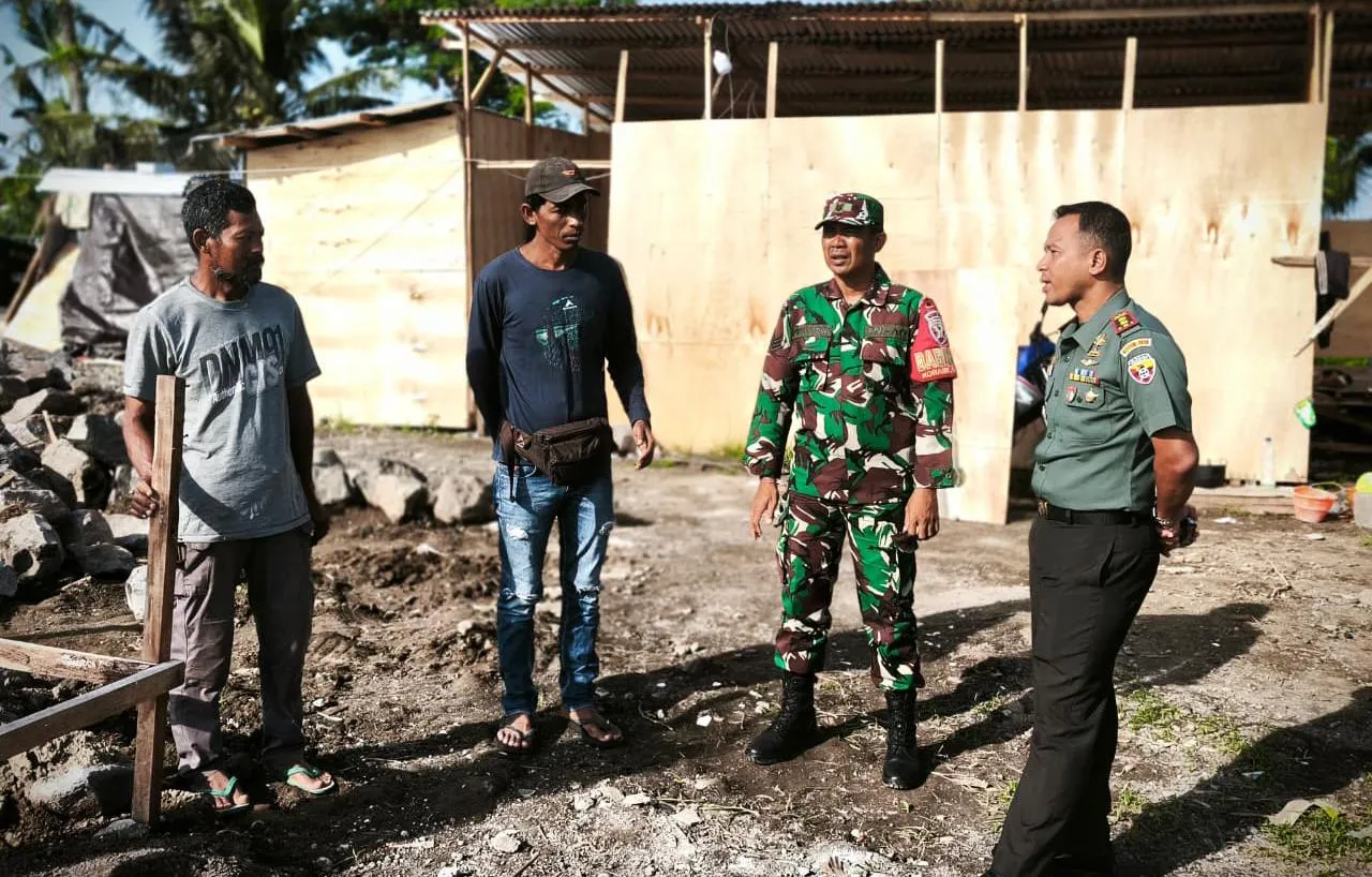 Dandim 1616/Gianyar Tinjau Pembangunan KDMP Sebagai Dukungan Nyata Program Presiden RI