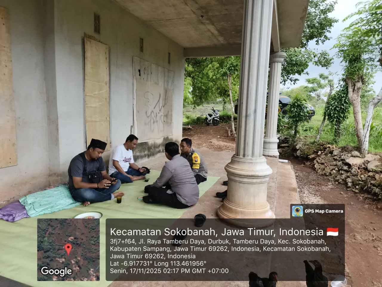 Perintah Tegas Kapolsek Sokobanah ,Anggota Pindah Tempat Piket ke Lokasi yang Diduga Untuk Sabung ayam