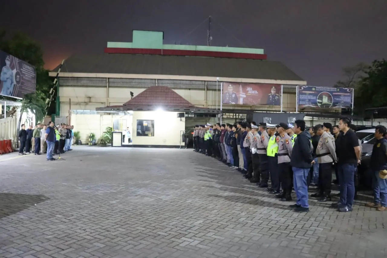 Kapolres Priok Pimpin Patroli Skala Besar dalam Rangka Jaga Jakarta, Jamin Kamtibmas Aman