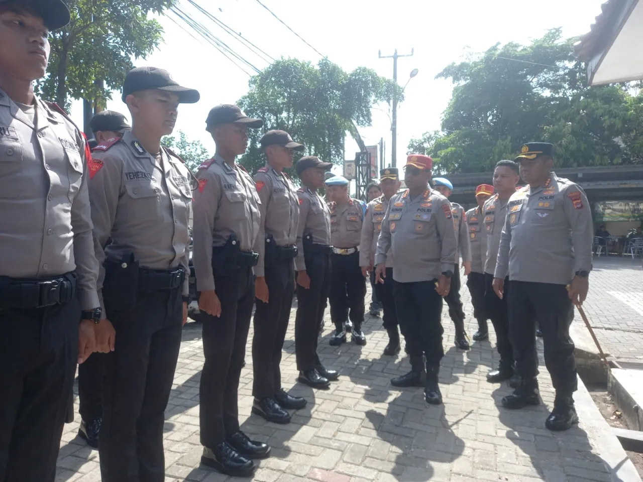 Kapolresta Tangerang dan Ka SPN Mandalawangi Polda Banten Kunjungi Polsek Panongan