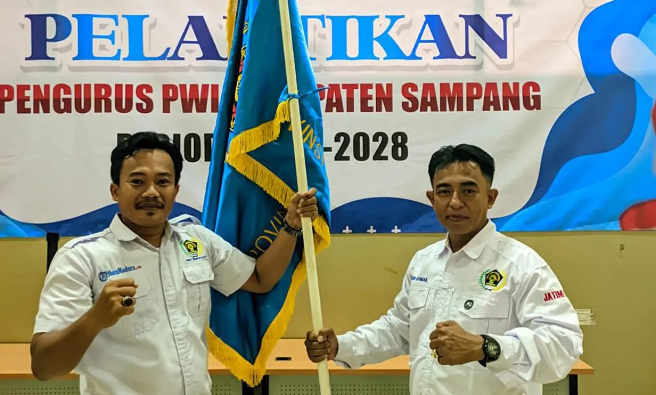 Hanggara Sah Pimpin PWI Sampang, Komitmen Majukan Daerah Junjung Independensi Karya Jurnalistik 