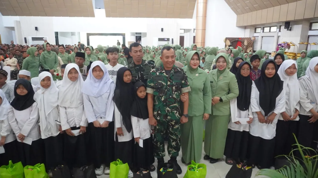 Kunjungi Kodim 0510/Tigaraksa, Danrem 052/Wkr Tekankan Profesionalisme Prajurit dan Dukungan Menuju Indonesia Emas 2045