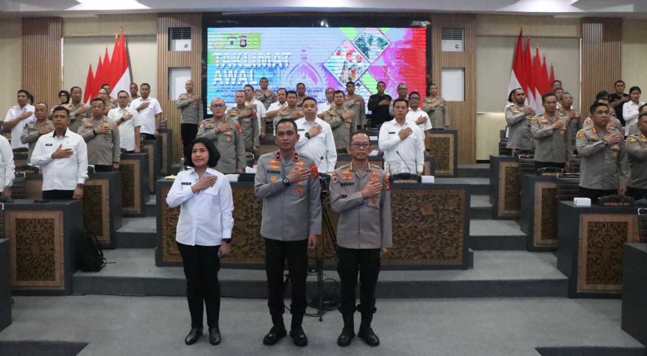 Wakapolda Bali Membuka Audit Kinerja Itwasum Polri Tahap II di Polda Bali