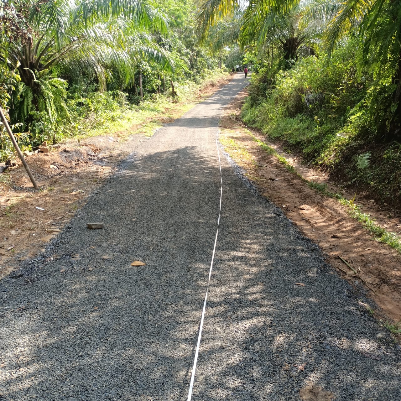 Pembangunan Jalan Lapen DD Tahap 2 Kampung  Ciraden Desa Batuhideng  