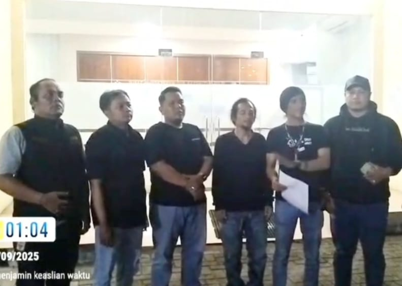 Ambarita Resmi Laporkan 10 Pelaku Tindak Kekerasan Terhadap Dirinya ke Polda Metro Jaya
