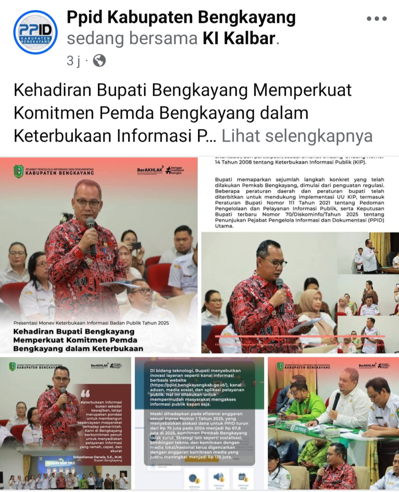Ucapan Manis PPID Bengkayang Dinilai Kamuflase, Bicara Transparansi tapi Tertutup bagi Media Lokal?