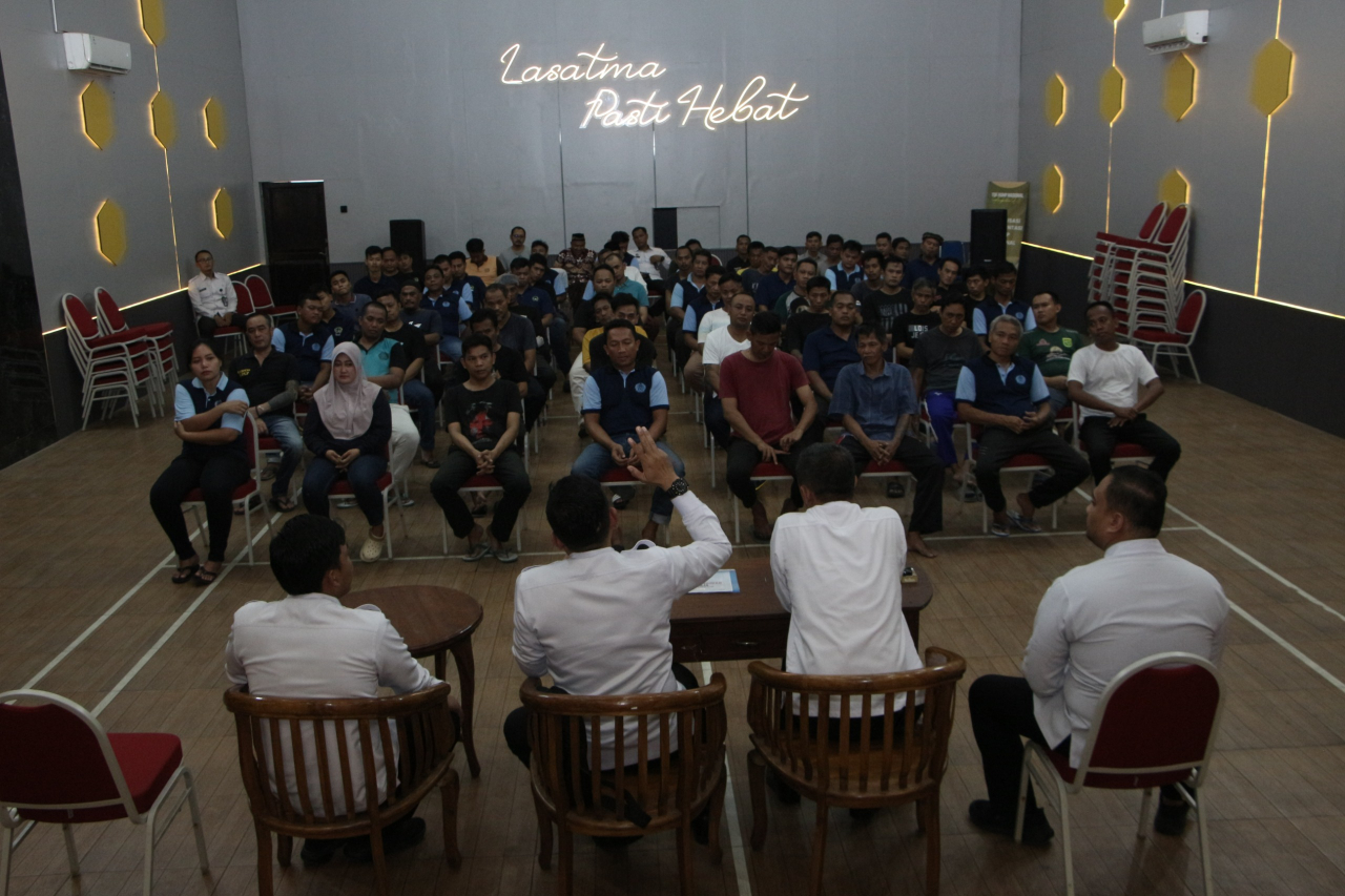 Jaga Kondusivitas Lapas, Lapas I Madiun Beri Pengarahan Keamanan kepada Perwakilan Warga Binaan
