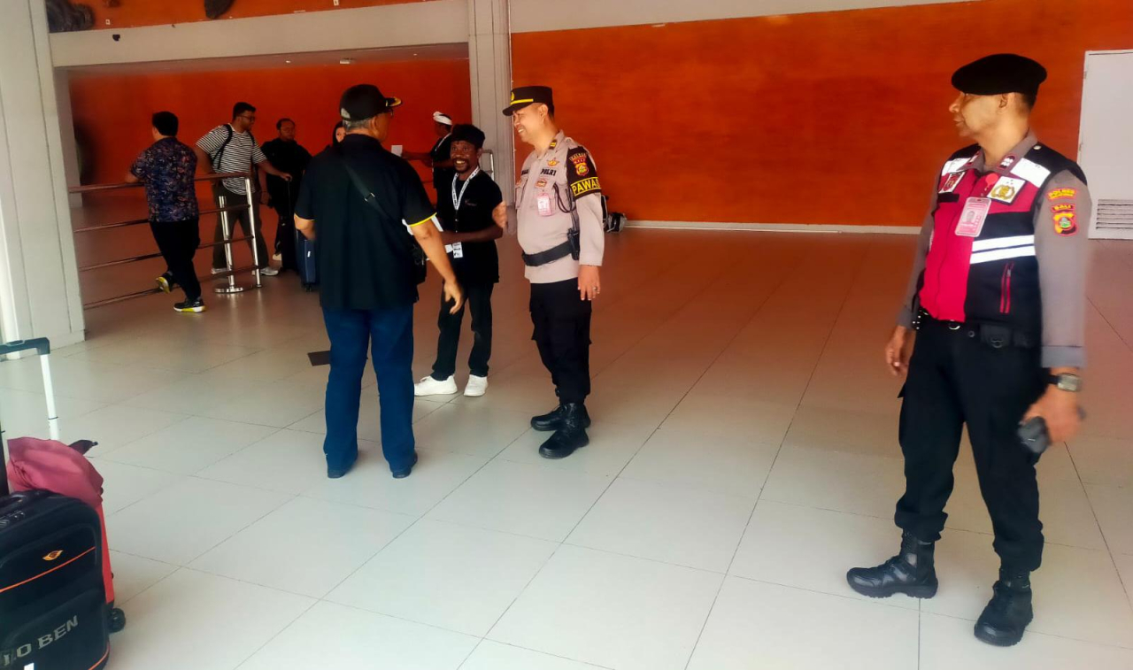 Polres Bandara Ngurah Rai Perkuat Pendekatan Humanis Dalam Pengamanan Bandara