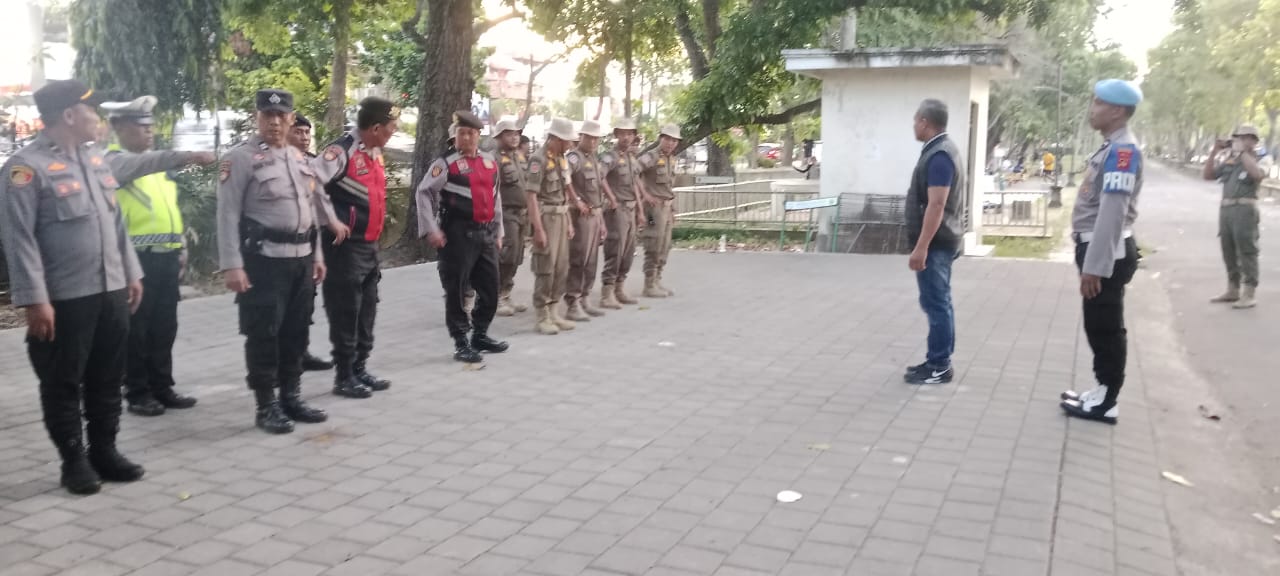 Setiap Minggu Sore, Polsek Dentim Bersama Inkait Gelar Patroli Gabungan Jaga Keamanan Kawasan Bajra Sandhi