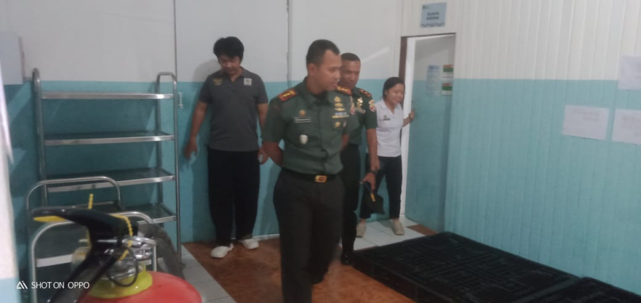 Dandim Gianyar Tinjau Langsung SPPG Lodtunduh, Pastikan Program MBG Berjalan Lancar