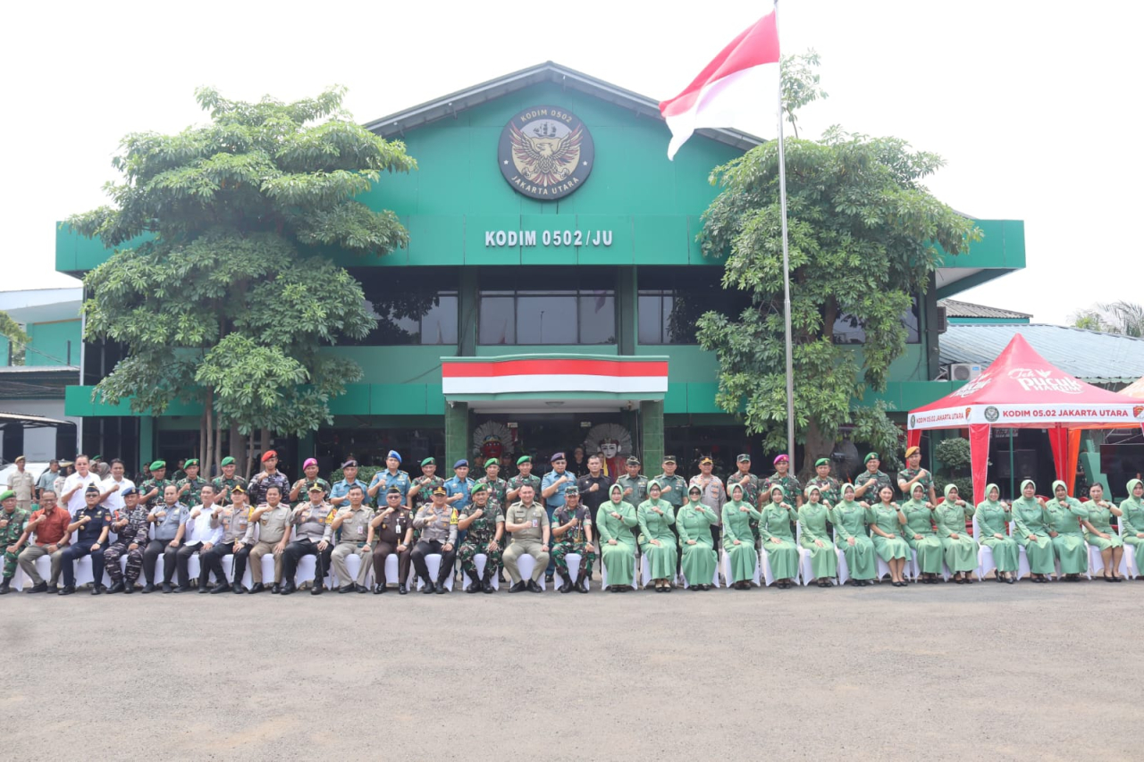 Danrem 052/Wkr Brigjen TNI Faizal Rizal Perkuat Sinergi dan Semangat Prajurit Kodim 0502/Jakarta Utara*
