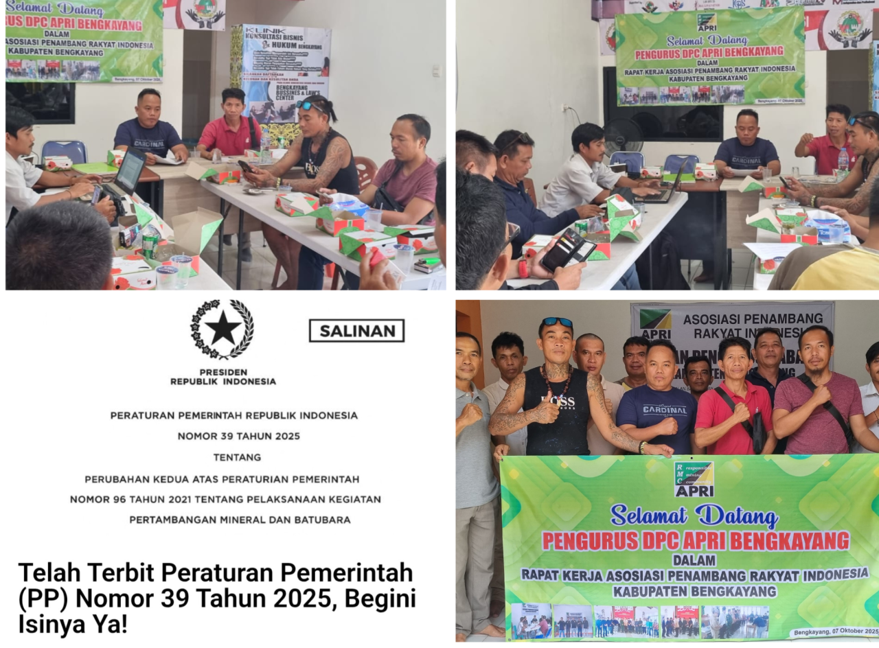 Raker Perdana APRI Bengkayang 2025: Gerakan Penambang Rakyat Menuju Legal, Mandiri, dan Sejahtera!