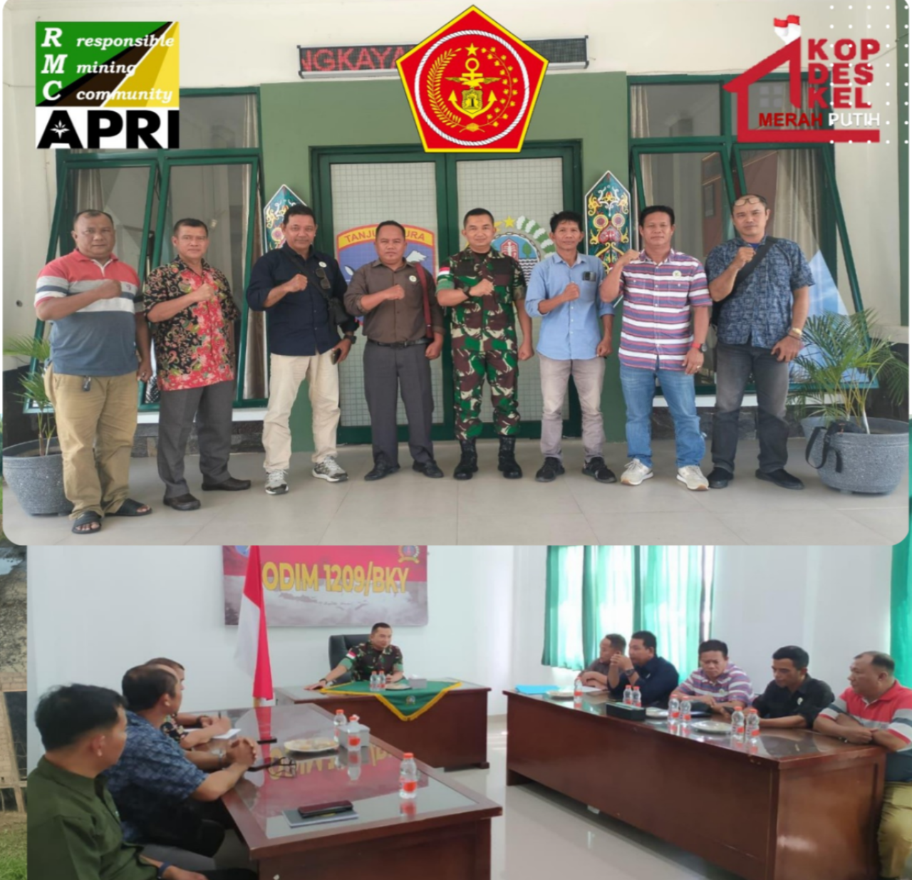 🟩 APRI Bengkayang dan Kodim 1209/BKY Sepakat Dukung Tambang Rakyat Tertib Hukum