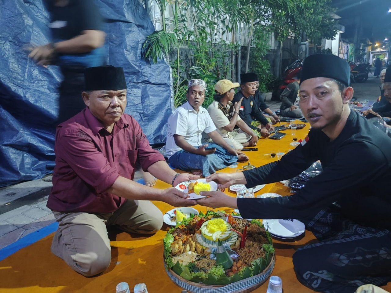 Syukuran Pembentukan Pengurus Baru, Paguyuban Pasar Baru Simomulyo Mantapkan Langkah Maju