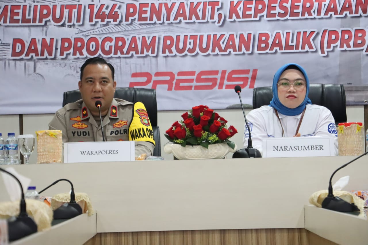 Polres Tanjung Priok Gelar Sosialisasi BPJS Kesehatan”