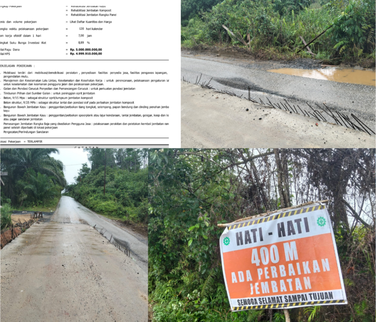 🔥 Proyek Siluman di Sekadau Hulu Diduga Bermain Anggaran: Besi Cor Menjulur, Beton Tak Sesuai Standar, PPK Bungkam