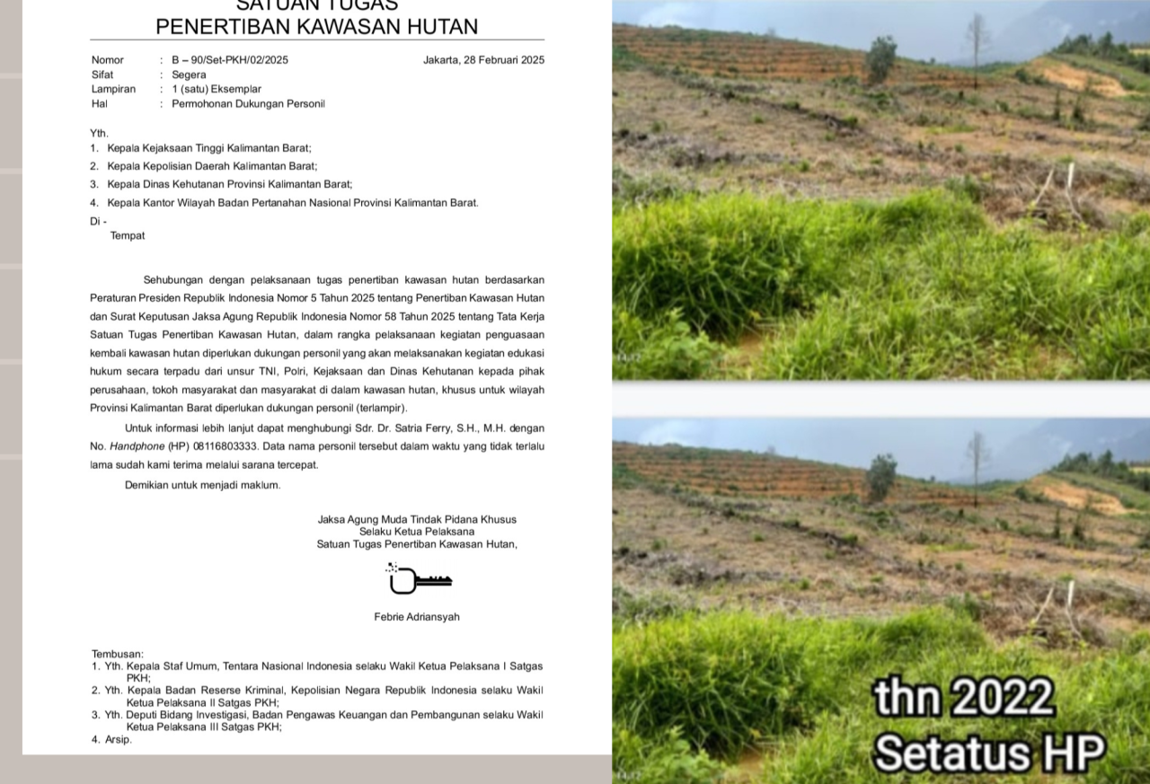 Penertiban Tajam ke Rakyat,kebun Pengusaha besar dibiarkan