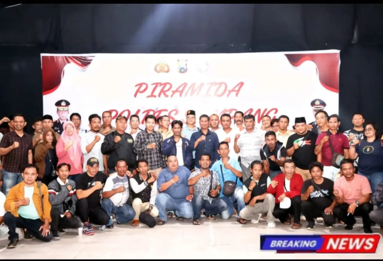 Pererat Sinergi, Polres Sampang Gelar Agenda "Piramida" Bersama Insan Pers