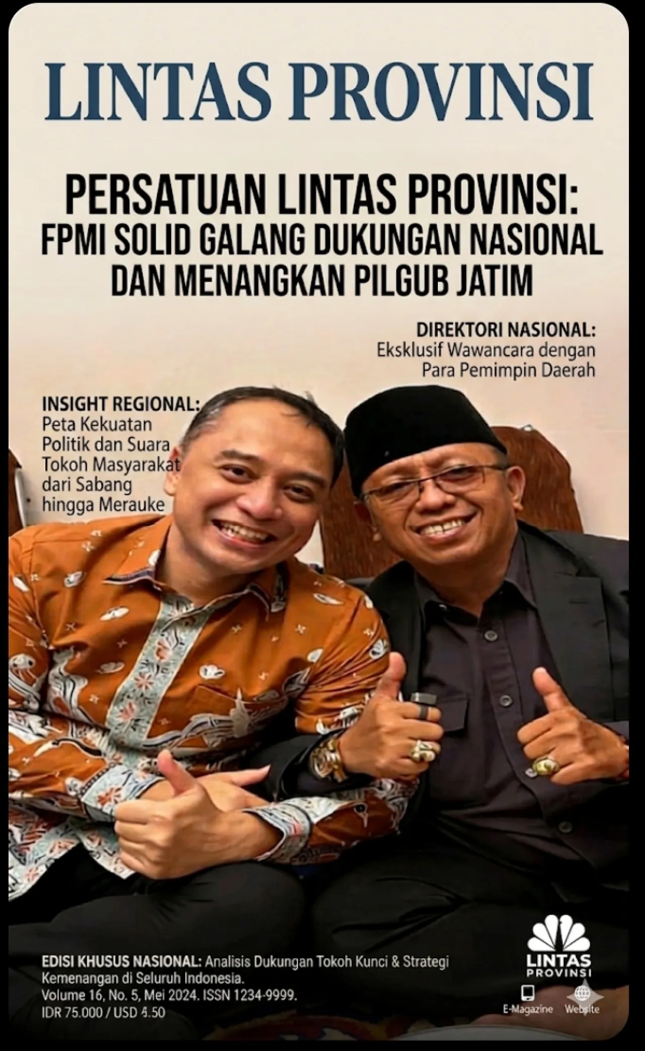 Restu dari Madura, Eri Cahyadi Kian Kuat Menuju Pilgub Jatim