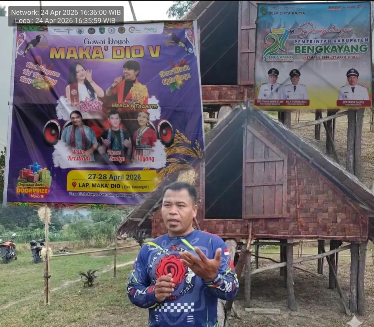 Syukuran Panen, Desa Cipta Karya Gelar Gawai Dayak Maka’ Dio V