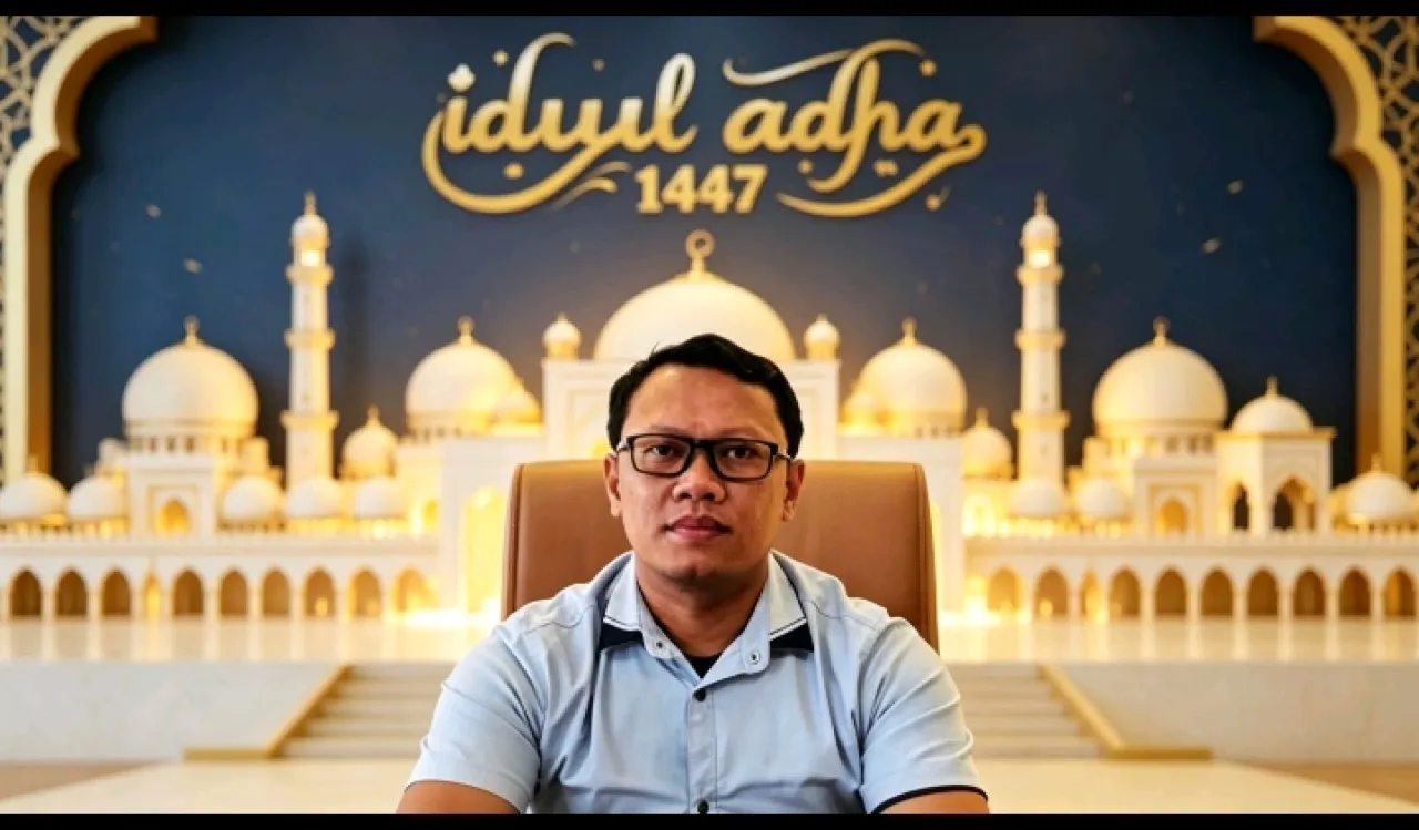 Pererat Silaturahmi, Kasat Resnarkoba Polres Sampang Berharap Momentum Idul Adha Tingkatkan Sinergi Polri-Warga