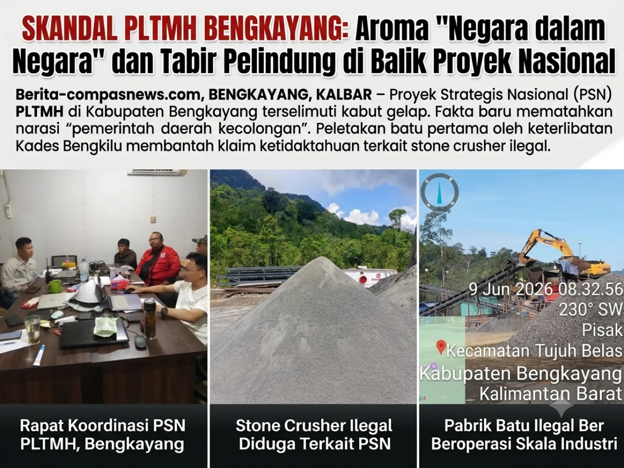 Skandal PLTMH Bengkayang: Aroma "Negara dalam Negara" dan Tabir Pelindung di Balik Proyek Nasional