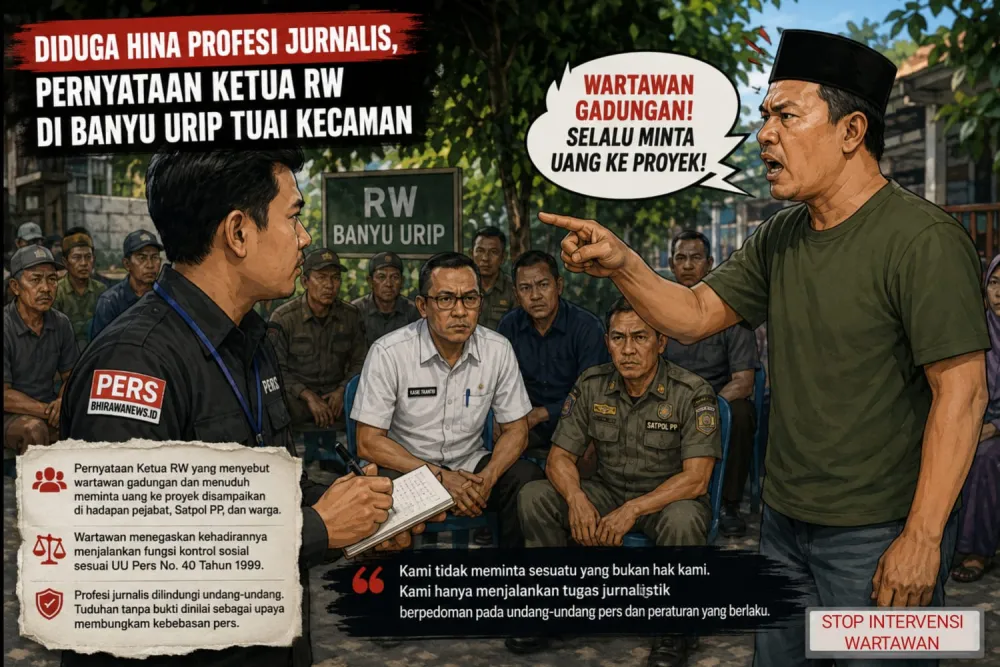 Merasa Dicemarkan Nama Baiknya, Kabiro Bhirawanews.id Minta Klarifikasi atas Pernyataan Ketua RW Banyu Urip