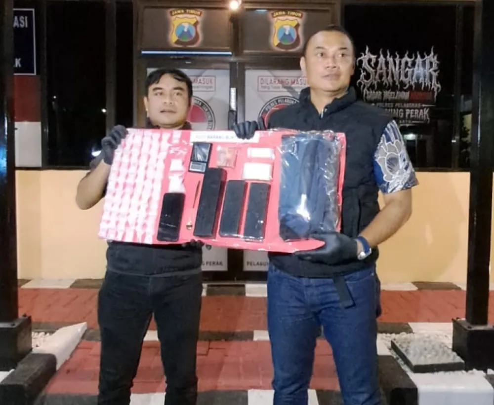 Gerak Cepat Polres Tanjung Perak Bongkar Peredaran Narkoba di Benteng Dalam, dan Sita 672 Paket Sabu Siap Edar