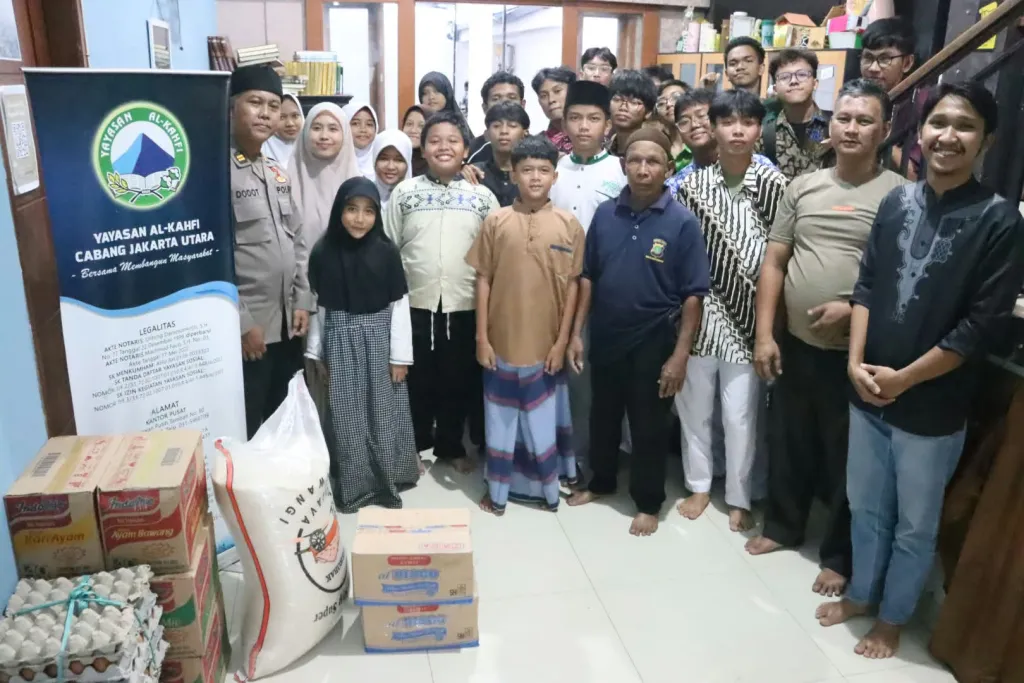 Polres Priok, Gelar Bakti Sosial Yayasan Al - Kahfi Jakarta Utara