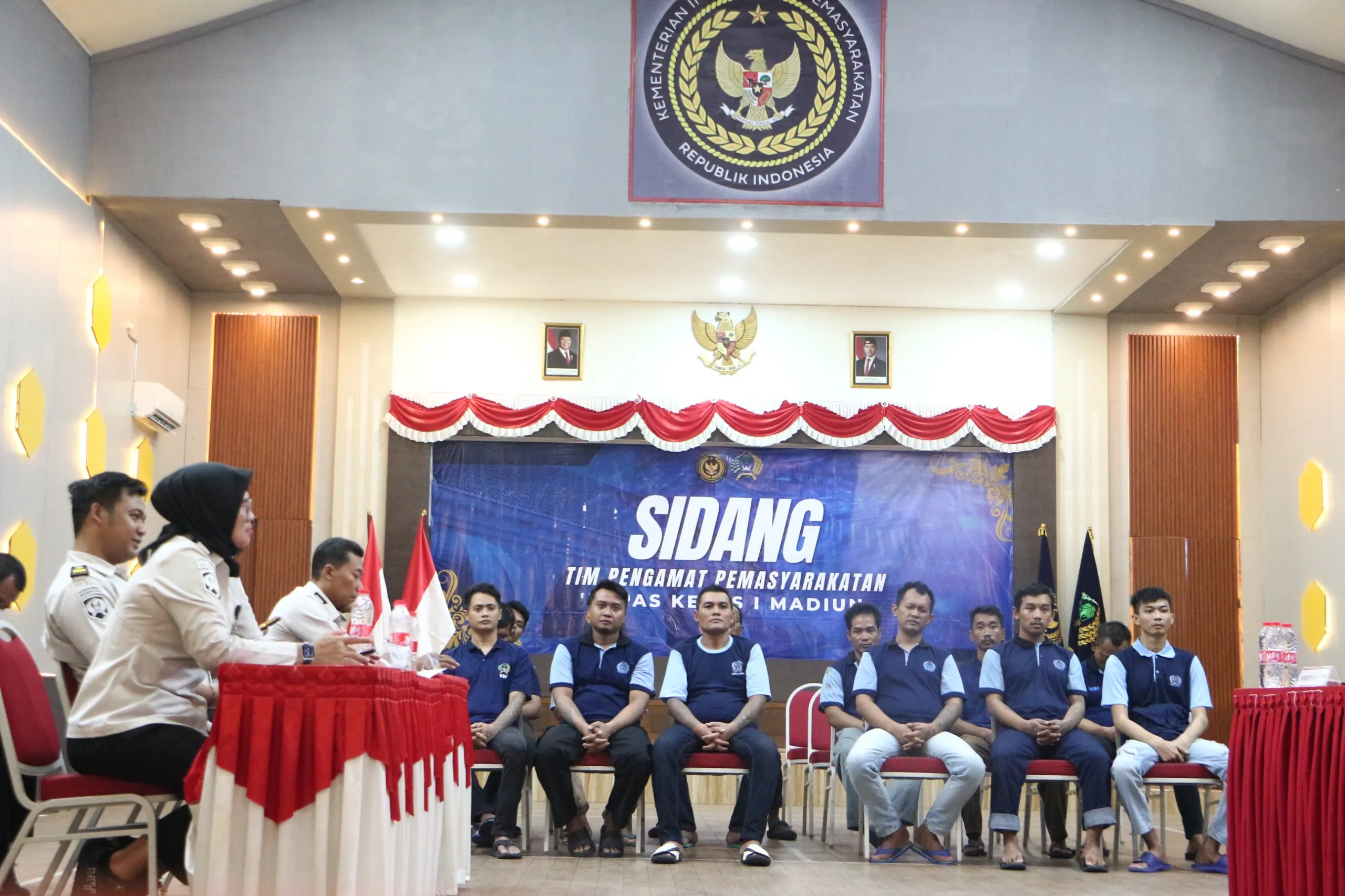 Pembinaan Terarah, 15 WBP Lapas Kelas I Madiun Jalani Sidang TPP Usulan Rehabilitasi dan Reedukasi