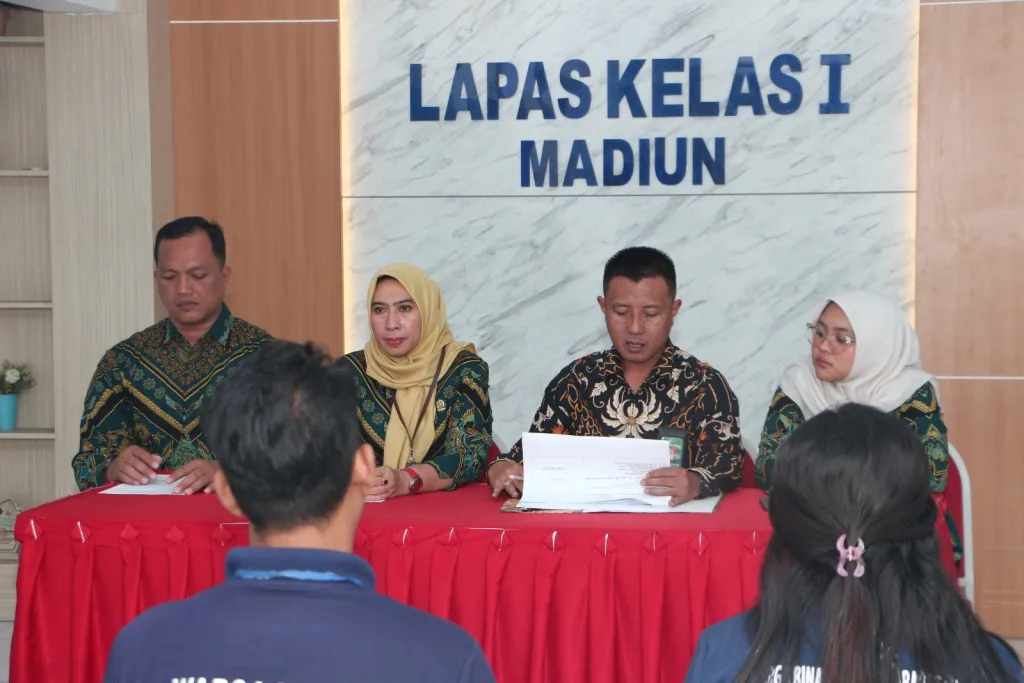 Sinergi Peradilan, PN Kota Madiun Laksanakan Kimwasmat di Lapas Kelas I Madiun
