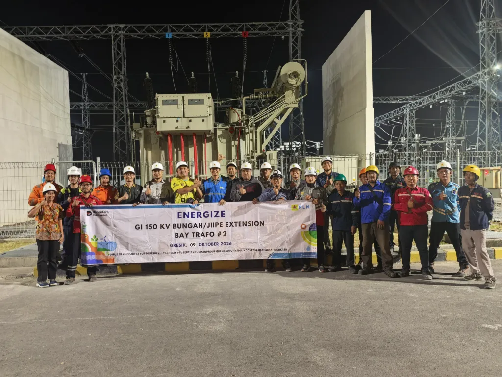 Sinergi Lintas Instansi, PLN Berhasil Operasikan Trafo 60 MVA di GI Bungah Gresik