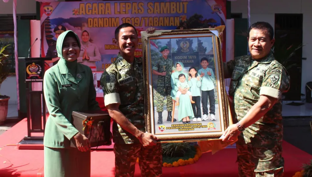 Tongkat Komando Berganti, Kodim Tabanan Sambut Babak Baru Kepemimpinan
