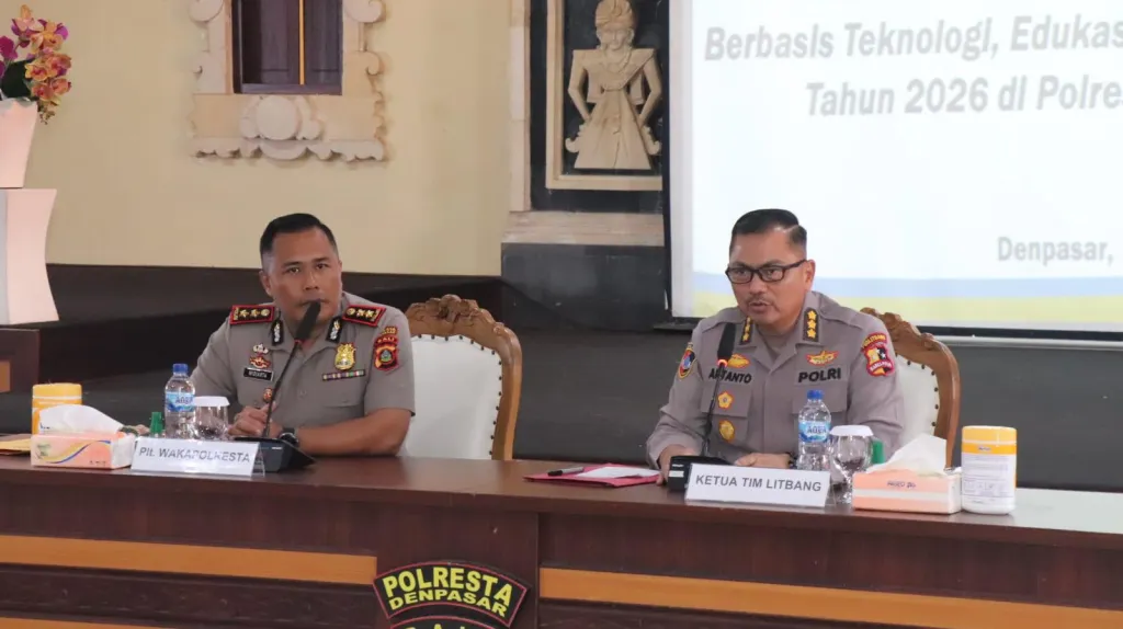 Puslitbang Polri Teliti Peran Edukasi, Teknologi, dan Kemitraan Masyarakat di Polresta Denpasar