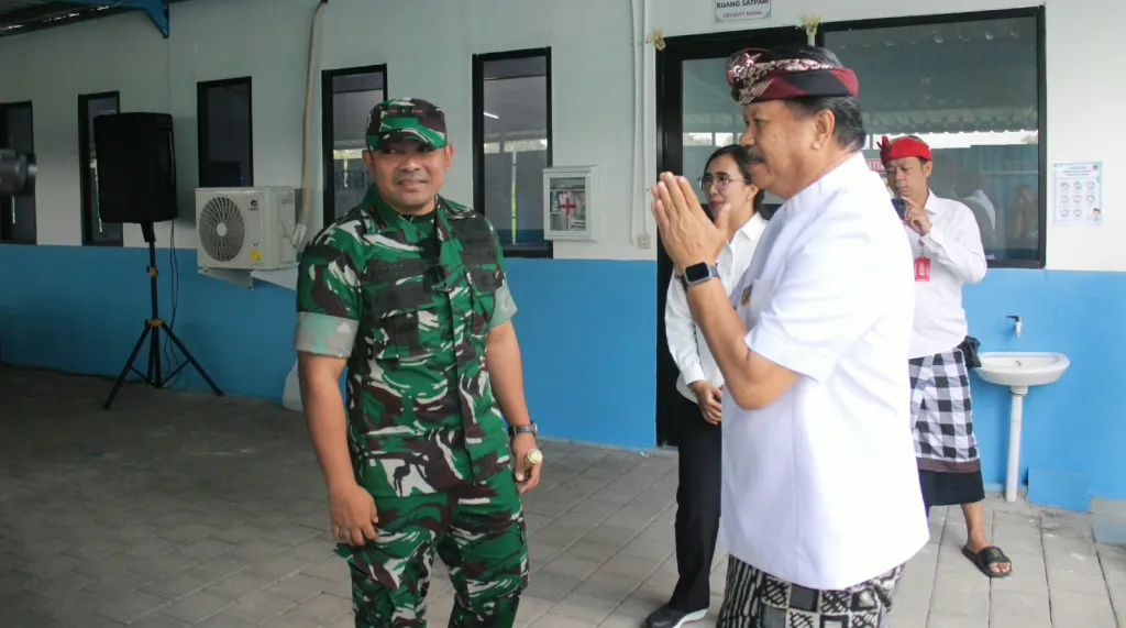 Peresmian SPPG Tahap II di Tabanan, Dandim Tegaskan Pentingnya Pemenuhan Gizi Sejak Dini