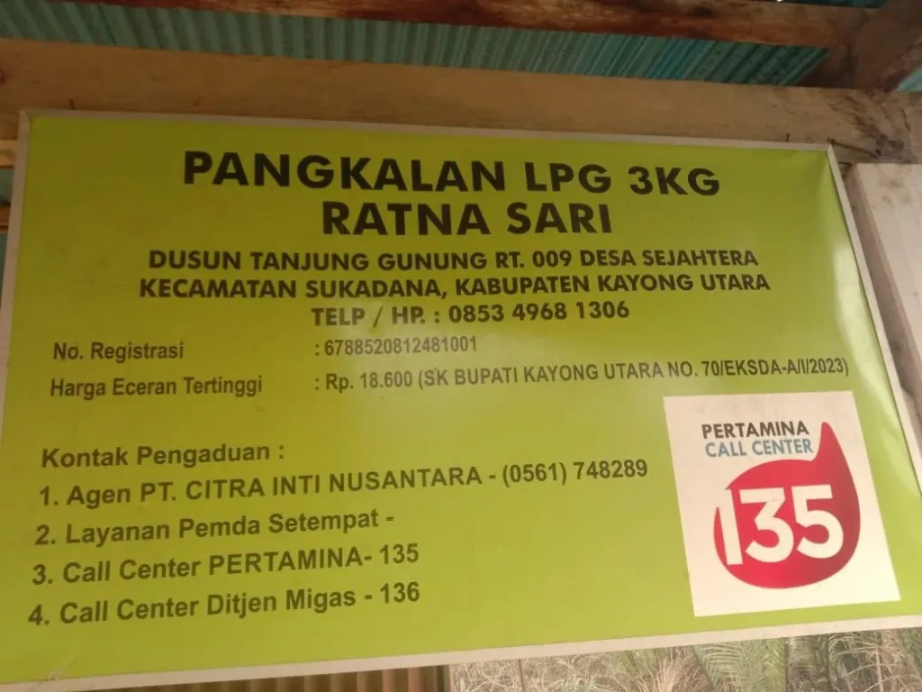 Diduga Penyalahgunaan LPG 3kg Desa Sejahtera: Harga Jual di Atas HET & Dijual ke Luar Desa, Warga Kesulitan  