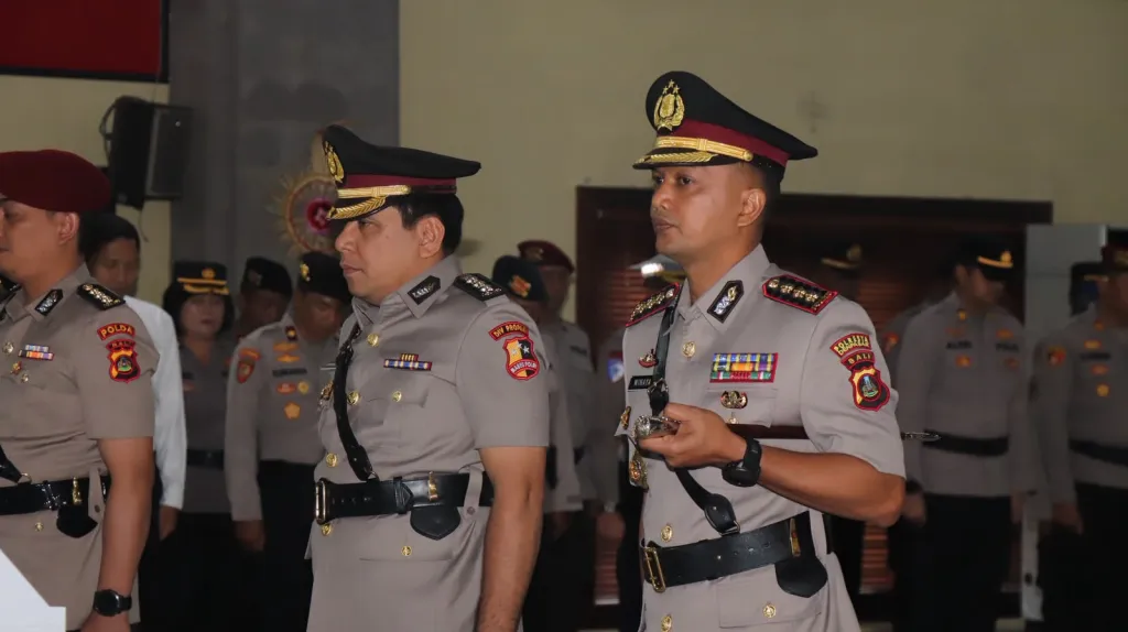 Tongkat Komando Berganti, Kombes Pol. I Wayan Winaya Resmi Pimpin Polresta Denpasar
