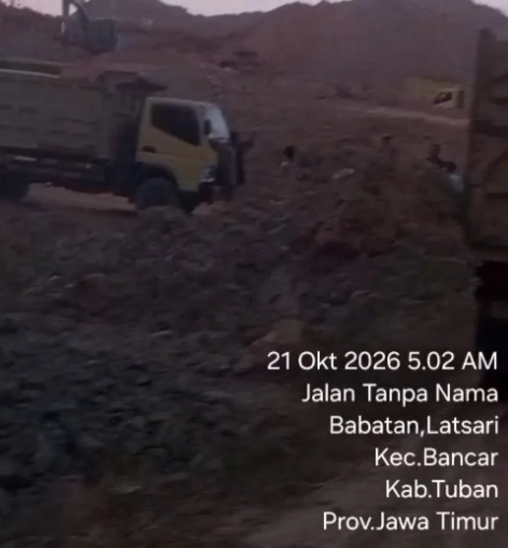 Lapor Kapolda Jatim! Dugaan Tambang Pasir Silika di Bancar Tuban Disorot, Publik Desak Transparansi dan Kepastian Hukum