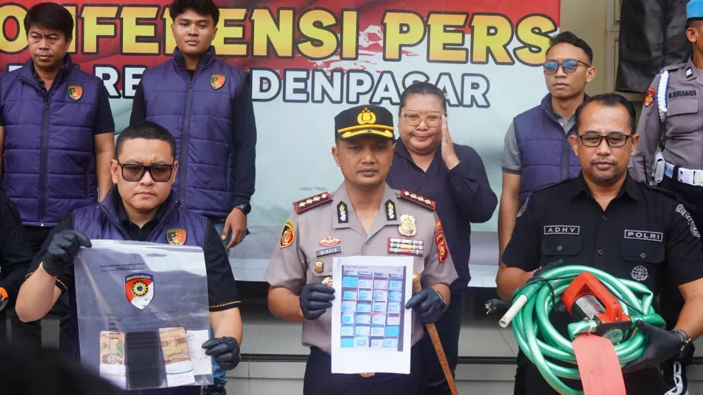 Polresta Denpasar Ungkap Dugaan Penyalahgunaan BBM Bersubsidi, 795 Liter Pertalite Diamankan