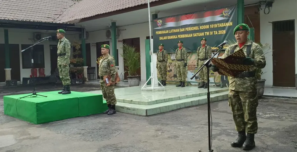 Semangat Sumpah Pemuda ke-98, Kodim Tabanan Tegaskan Komitmen Menjaga Keutuhan NKRI 