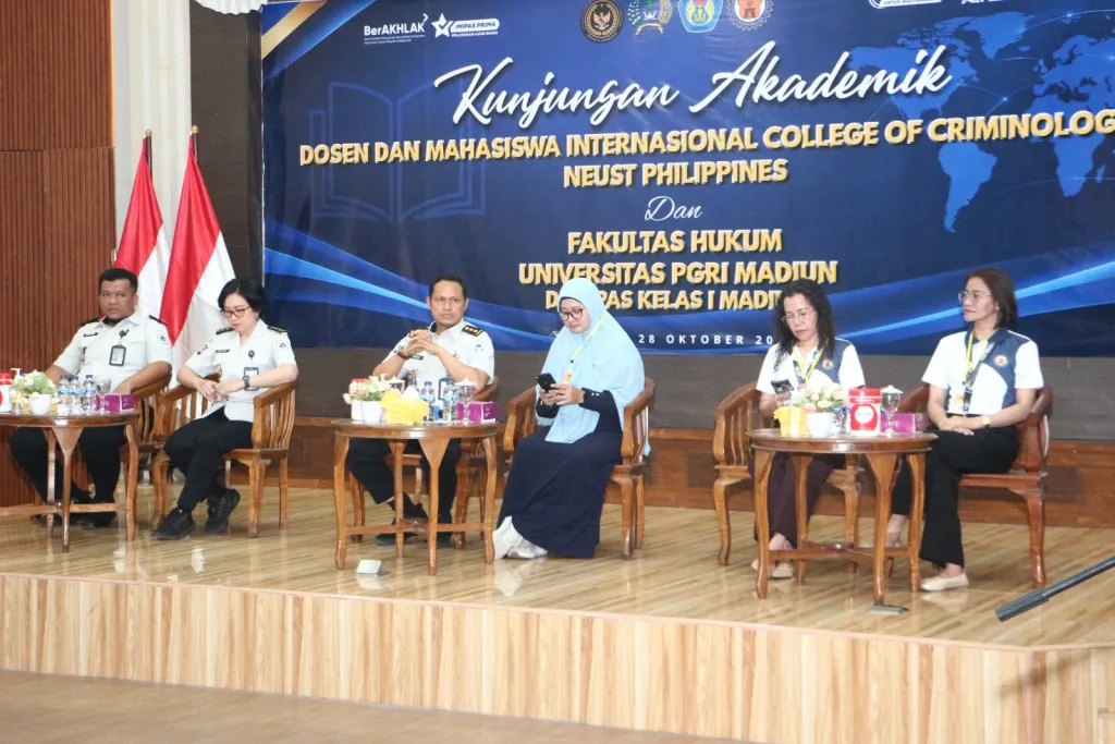 Lapas Kelas I Madiun Perkenalkan Program Pembinaan kepada Akademisi Internasional NEUST Philippines dan UNIPMA