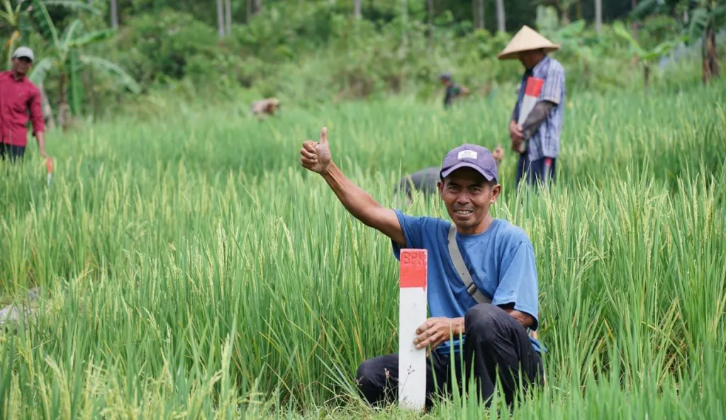 Jaga Keamanan Aset Tanah di Tabanan, Kantah Imbau Warga Pasang Patok Tanda Batas