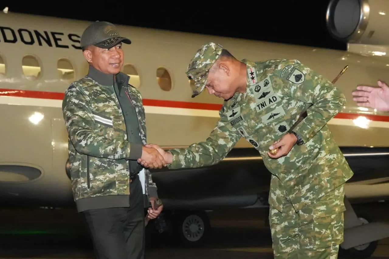 Pangdam IV/Diponegoro Sambut Panglima TNI di Yogyakarta